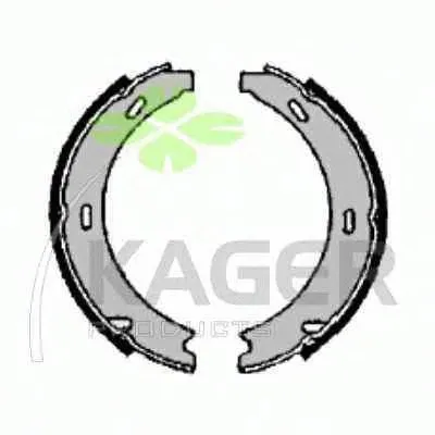 Комплект тормозных колодок, стояночная тормозная система KAGER купить