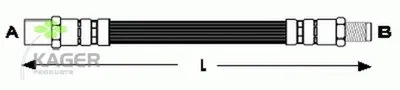 Тормозной шланг KAGER купить