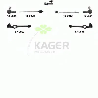 Подвеска колеса KAGER купить