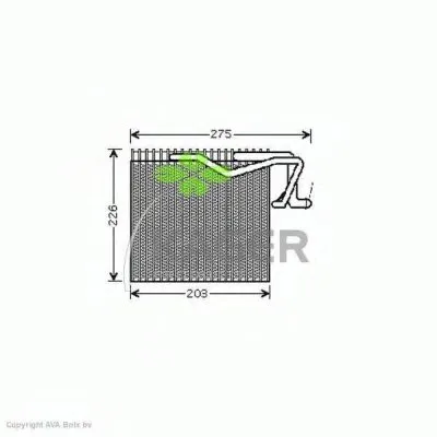 Испаритель, кондиционер KAGER купить