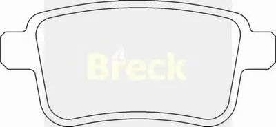 Комплект тормозных колодок, дисковый тормоз BRECK купить