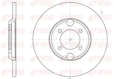 Тормозной диск KAWE купить