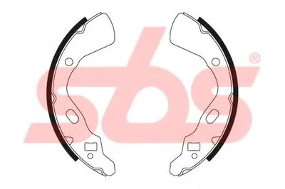 Комплект тормозных колодок sbs купить