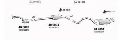 Система выпуска ОГ ASSO купить