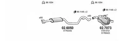 Система выпуска ОГ ASSO купить