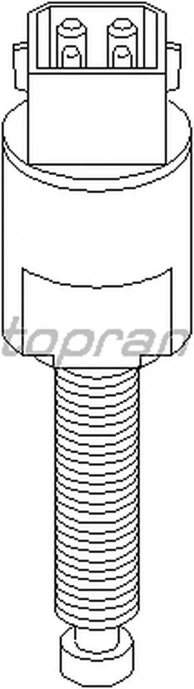 Выключатель фонаря сигнала торможения TOPRAN купить