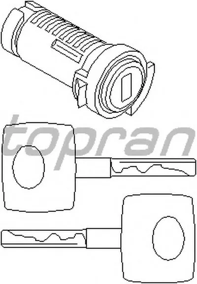 Замок, замок-выключатель TOPRAN купить