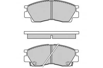 Комплект тормозных колодок, дисковый тормоз E.T.F. купить