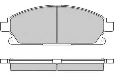 Комплект тормозных колодок, дисковый тормоз E.T.F. купить