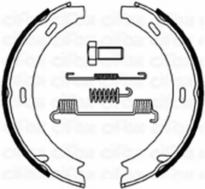 Комплект тормозных колодок, стояночная тормозная система CIFAM купить