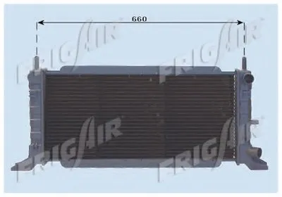 Радиатор, охлаждение двигателя FRIGAIR купить