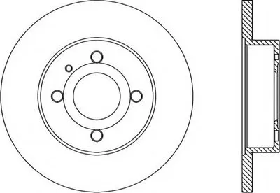 Тормозной диск RADIANCE OPEN PARTS купить