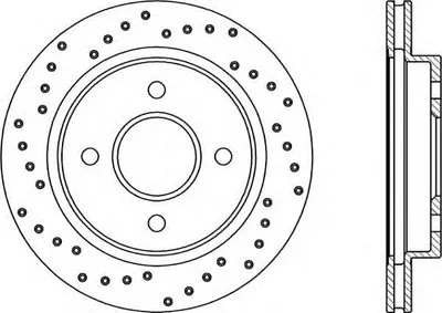 Тормозной диск RADIANCE S OPEN PARTS купить
