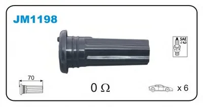 Вилка, катушка зажигания JANMOR купить