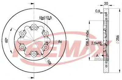 Тормозной диск FREMAX купить