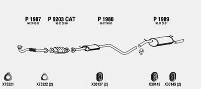 Система выпуска ОГ FENNO купить