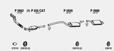 Система выпуска ОГ FENNO купить