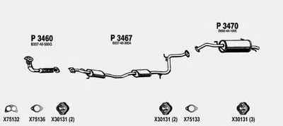 Система выпуска ОГ FENNO купить