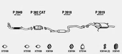 Система выпуска ОГ FENNO купить