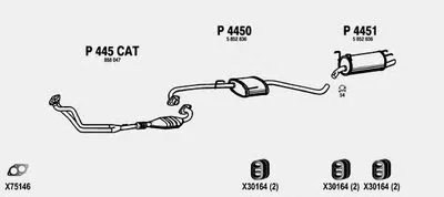 Система выпуска ОГ FENNO купить