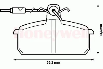 Комплект тормозных колодок, дисковый тормоз STOP купить