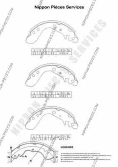 Комплект тормозных колодок NPS купить