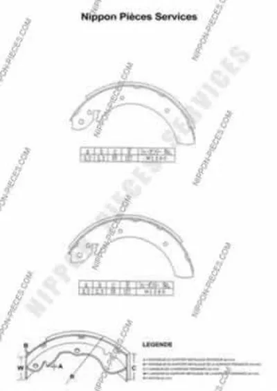 Комплект тормозных колодок NPS купить