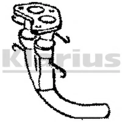 Труба выхлопного газа KLARIUS купить