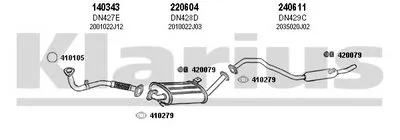 Система выпуска ОГ KLARIUS купить
