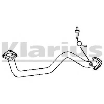Труба выхлопного газа KLARIUS купить