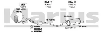 Система выпуска ОГ KLARIUS купить