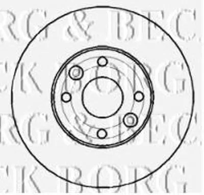 Тормозной диск BORG & BECK купить