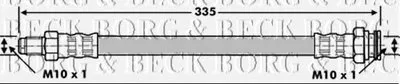 Тормозной шланг BORG & BECK купить