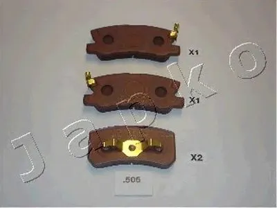Комплект тормозных колодок, дисковый тормоз JAPKO купить