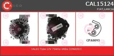 Генератор GENUINE SERIES CASCO купить