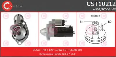 Стартер BRAND NEW SERIES CASCO купить