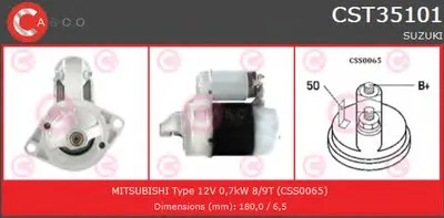 Стартер BRAND NEW SERIES CASCO купить