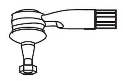 Наконечник поперечной рулевой тяги FRAP купить
