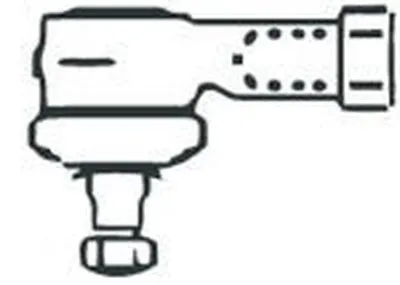 Наконечник поперечной рулевой тяги FRAP купить