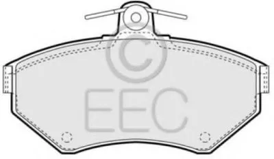 Комплект тормозных колодок, дисковый тормоз EEC купить