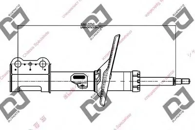 Амортизатор DJ PARTS купить