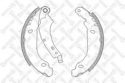 Комплект тормозных колодок STELLOX купить