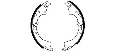 Комплект тормозных колодок HELLA PAGID купить