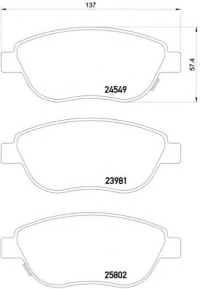Комплект тормозных колодок, дисковый тормоз MINTEX купить