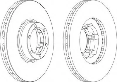 Тормозной диск PREMIER FERODO купить