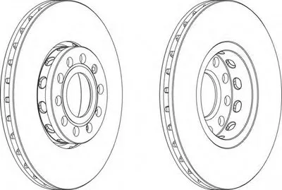 Тормозной диск PREMIER FERODO купить