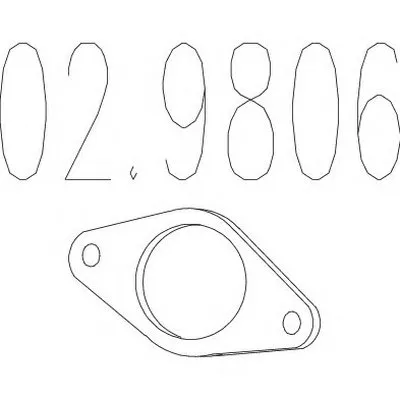 Прокладка, труба выхлопного газа MTS купить