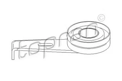 Натяжитель ремня, клиновой зубча TOPRAN купить