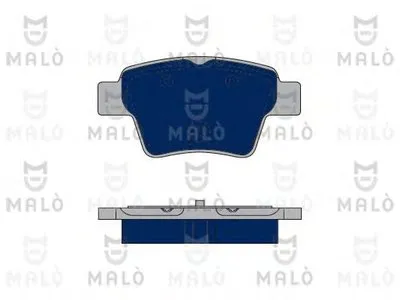 Комплект тормозных колодок, дисковый тормоз MALÒ купить