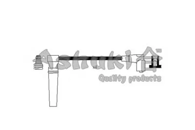 Комплект проводов зажигания ASHUKI купить